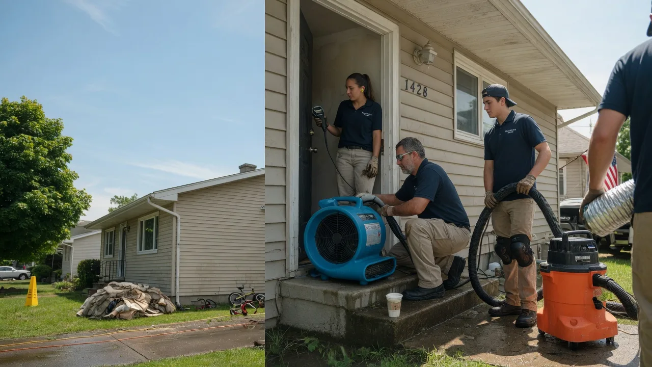 Water Damage Restoration in South Range, MI near me
